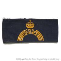 Civil Defence arm band