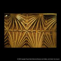 The vault of Exeter Cathedral’s nave