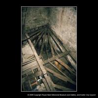 The timber vault in Exeter Cathedral