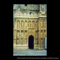 Sculptures in the West Front of Exeter Cathedral
