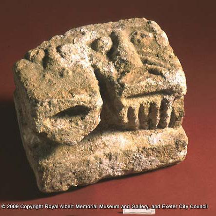 A fragment of a Norman doorway