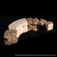 Fragments of a late Norman arcade