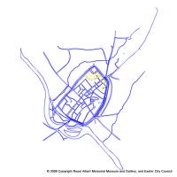 Plan of Medieval Exeter