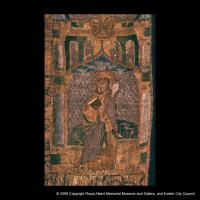 Detail showing St Paul from the St Mary Arches vestment