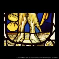 The feet of the angel