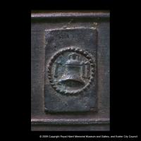 The founder’s mark on the bell cast by Robert Norton