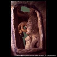 Detail of the Exeter Puzzle Jug