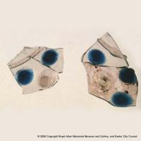 Italian glass fragments