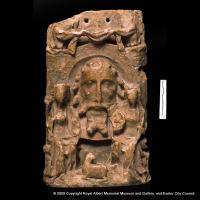 An alabaster panel