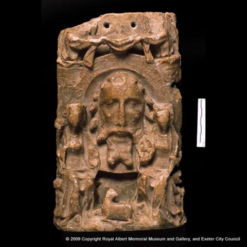 An alabaster panel