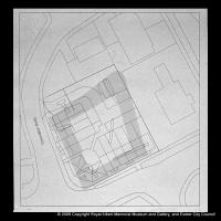Plan of the moated site at the Gardeners Arms, Wonford