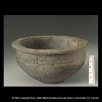 A bowl used in the Roman fortress