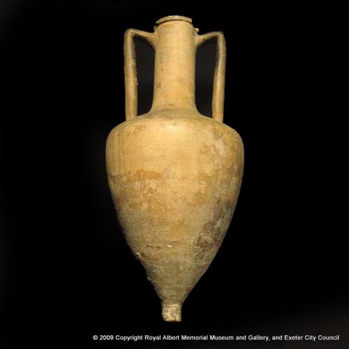 A complete Roman amphora