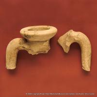Amphora handles with impressed stamps