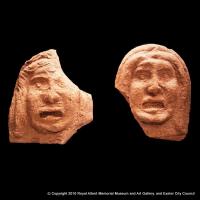 Antefixes from the bath–house
