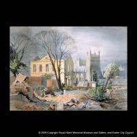 Bedford Circus after the Blitz