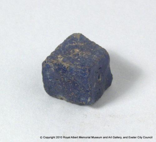 Blue glass tessera