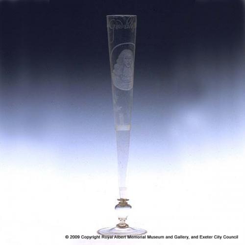 The Exeter flute glass