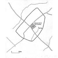 Plan of the town c 420–880