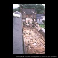 Excavation of barracks in Bartholomew Street, Exeter