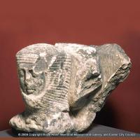 Fragment of a knights tomb, Greyfriars church