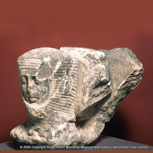 Fragment of a knights tomb, Greyfriars church
