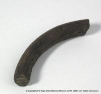 Fragment of a shale bracelet