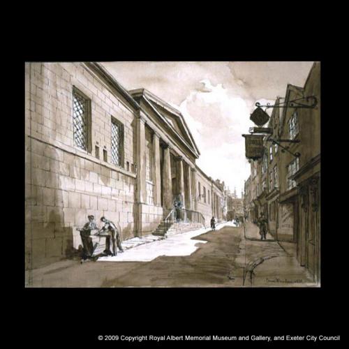 The rear of the Higher Market