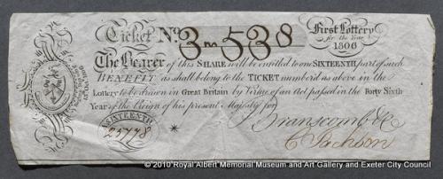 Lottery ticket