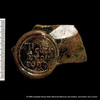 A bottle seal from Exeter