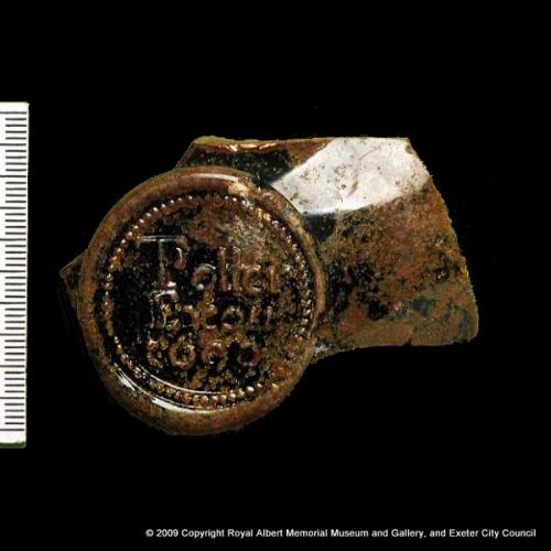 A bottle seal from Exeter