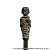 A pewter ’Apostle spoon’