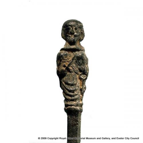A pewter ’Apostle spoon’