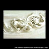 Cleeve House plasterwork: a detail