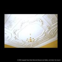 One of the Custom House ceilings