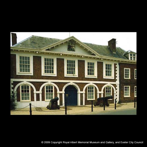 The front of the Custom House