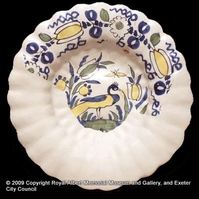 A delftware dish