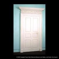 Door and door case of the Free Grammar School