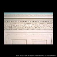 Detail of the door overhead