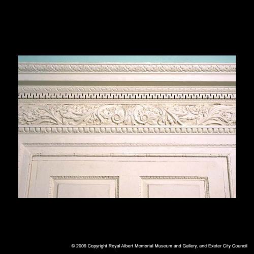 Detail of the door overhead