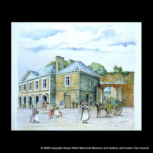 The Custom House c1690