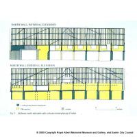 Long section through the Cricklepit Dryhouse