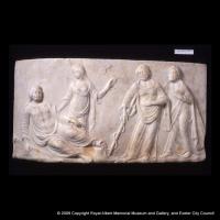 A panel from William Musgrave’s tomb