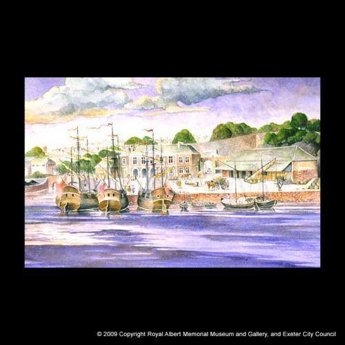 The Quay in c 1720–40