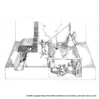 Reconstruction of Thomas Pennington’s foundry