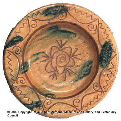 A South Somerset plate from Goldsmith Street