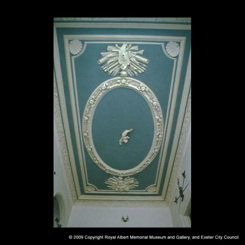 The staircase ceiling at Belair