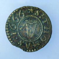 Woolcombers at work (reverse)