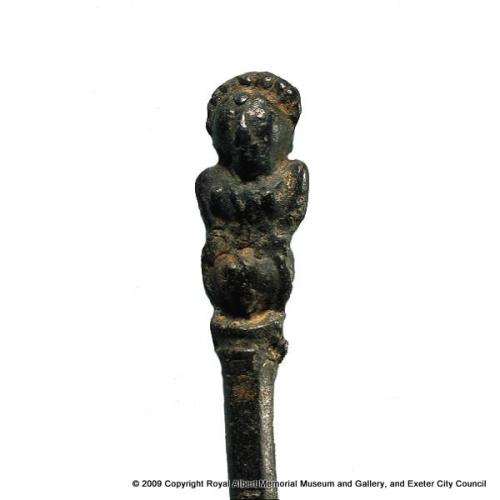 A pewter ‘Maidenhead’ spoon