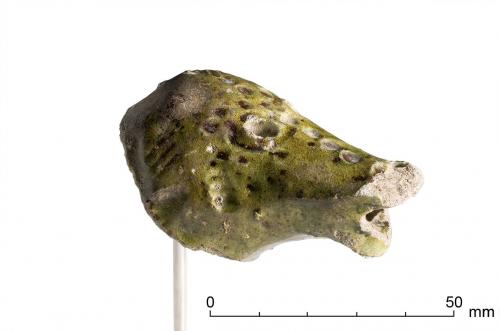 Head of an aquamanile